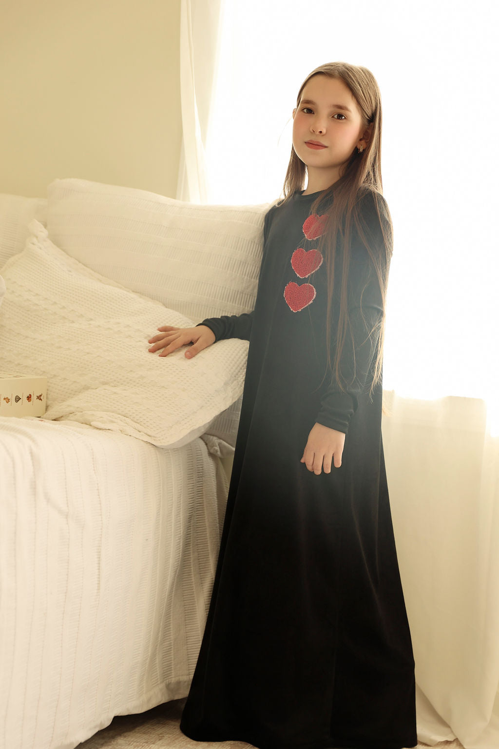 EMBROIDERED SHAPES EDITION - NIGHTGOWN